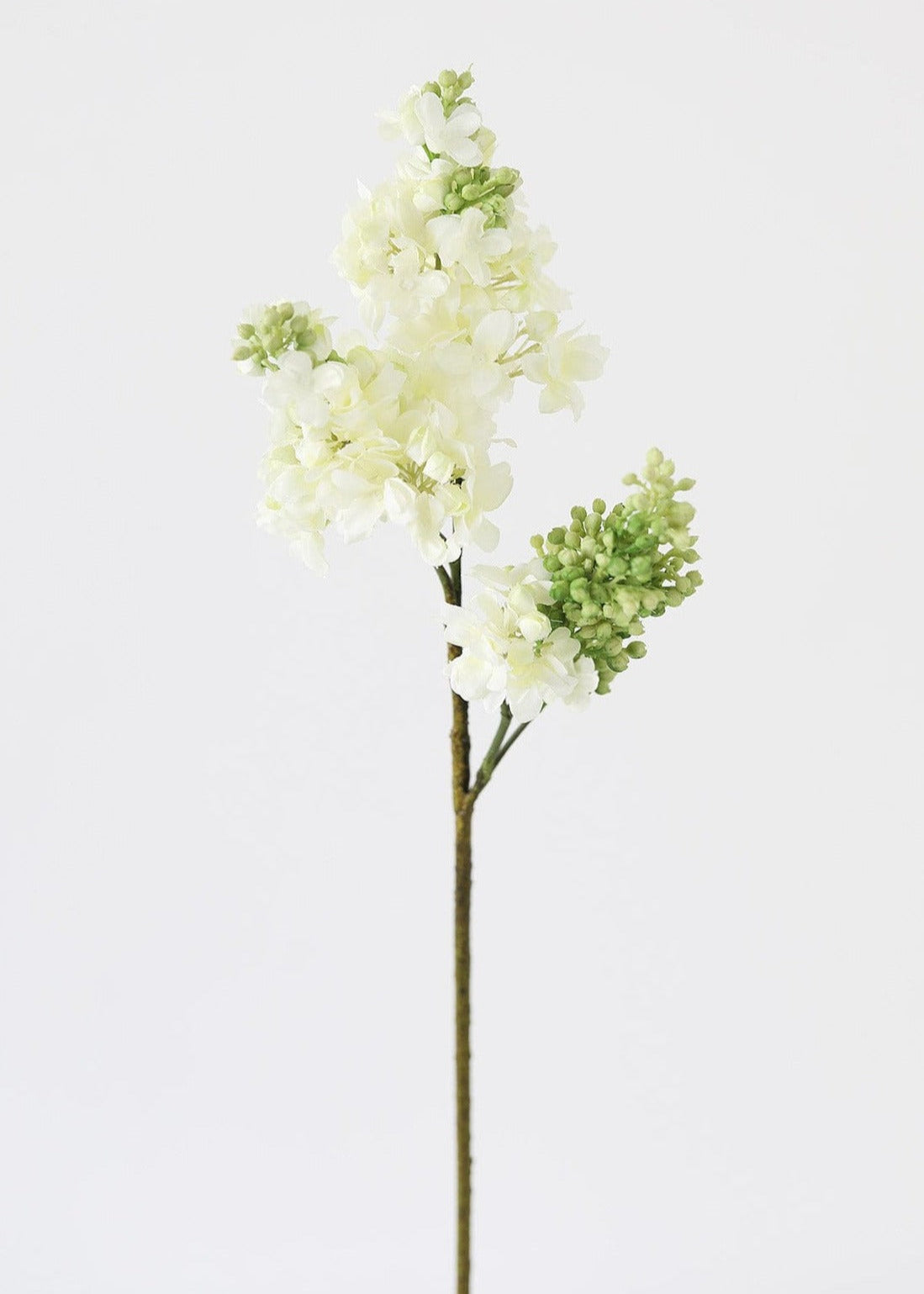 クリーム色のライラックの造花 - 25インチ